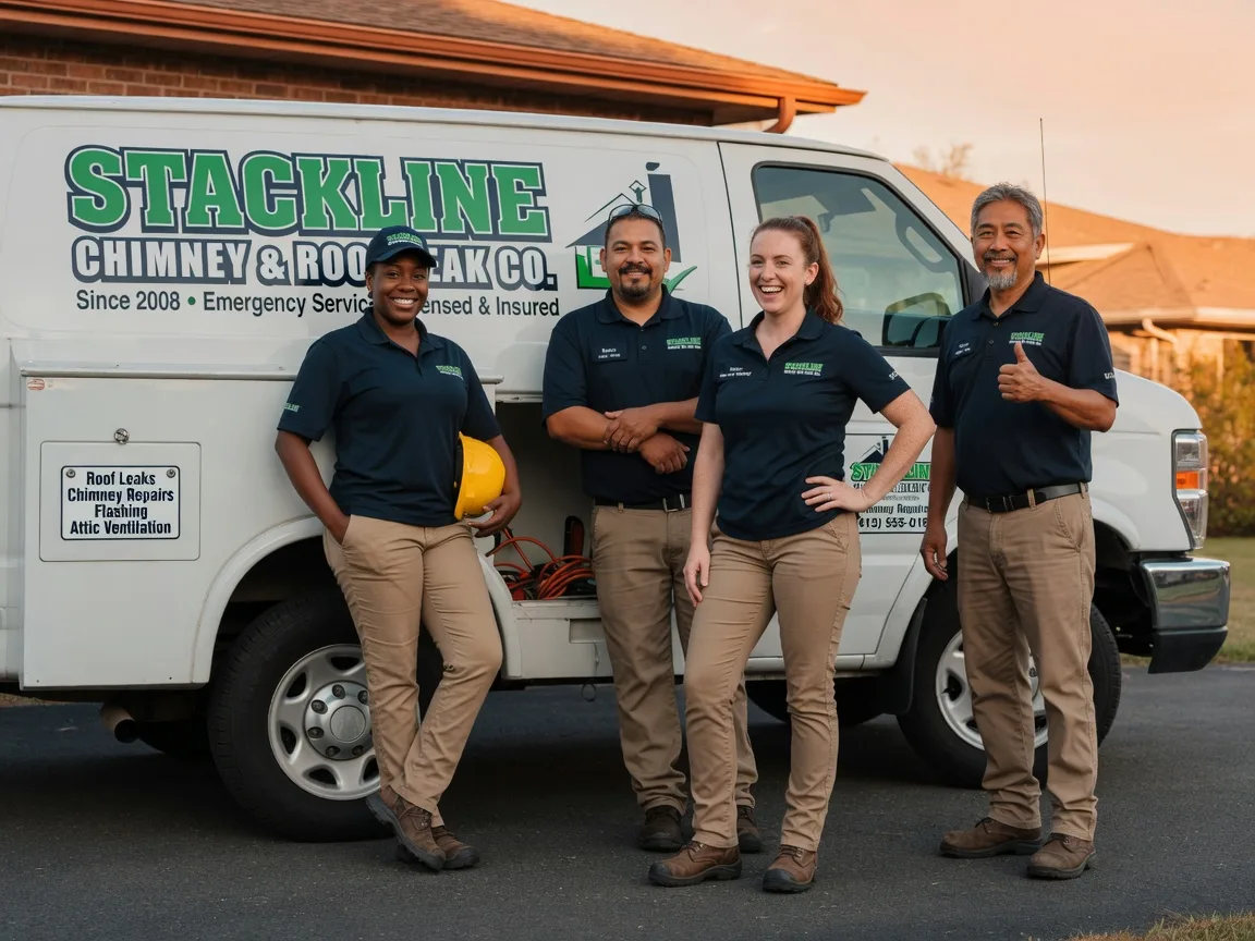 Chimney flashing repair company in Tarlton, OH